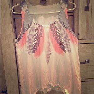 Feather Tank Top